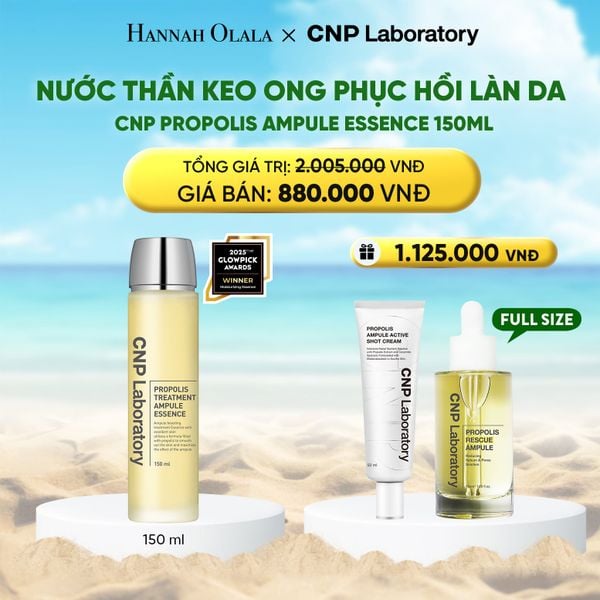  A1404_DEAL 47: NƯỚC THẦN KEO ONG PHỤC HỒI LÀN DA PROPOLIS TREATMENT AMPULE ESSENCE 150ML 