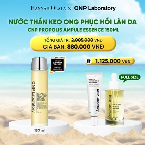  A1404_DEAL 47: NƯỚC THẦN KEO ONG PHỤC HỒI LÀN DA PROPOLIS TREATMENT AMPULE ESSENCE 150ML 