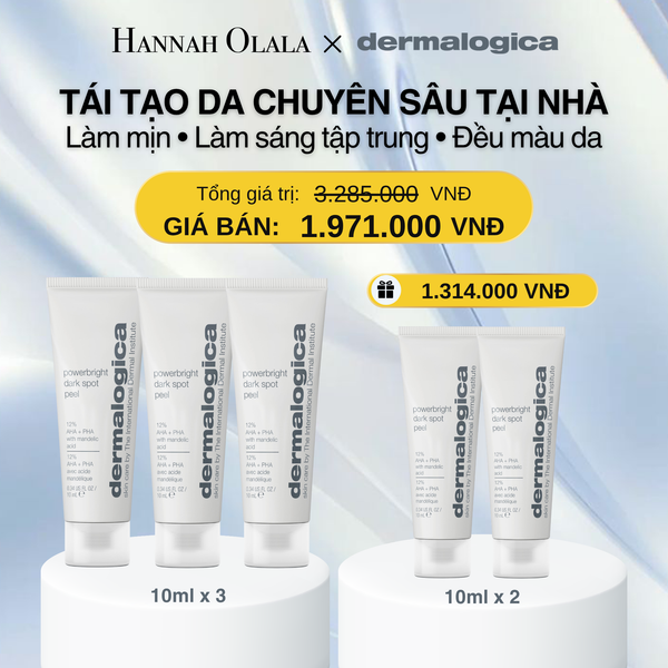  MUA 3 TẶNG 2 PEEL CẢI THIỆN BỀ MẶT DA LÀM SÁNG RÕ RỆT CÁC ĐỐM NÂU POWERBRIGHT DARK SPOT PEEL 10ML - DEAL 1 