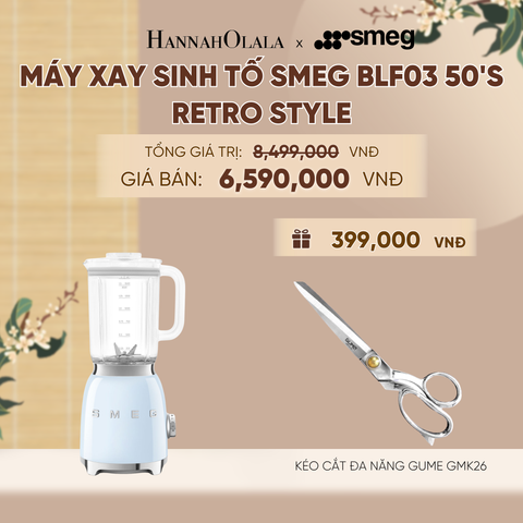  MÁY XAY SINH TỐ SMEG BLF03 50'S RETRO STYLE - A2267 