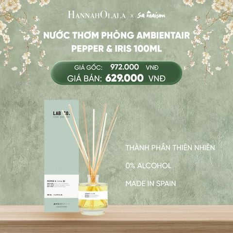  DEAL 4: NƯỚC THƠM PHÒNG KHUẾCH TÁN AMBIENTAIR, DUNG TÍCH 100ML 