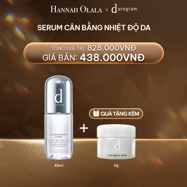  DEAL 11: SERUM CÂN BẰNG NHIỆT ĐỘ DA D PROGRAM THERMO SERUM 40ML 