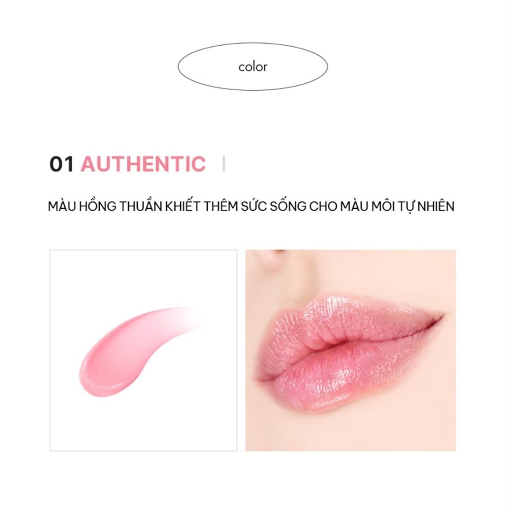  A1723_DEAL 1: SON DƯỠNG CÓ MÀU ATHÉ AUTHENTIC LIP BALM CHO ĐÔI MÔI CĂNG MỌNG 3.4G 