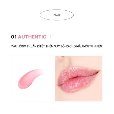  DEAL 2: COMBO SON DƯỠNG CÓ MÀU ATHÉ LIP BALM 3.4G + SON DƯỠNG CĂNG BÓNG ATHÉ LIP GLOWY BALM 3.4G (MÀU 01 BABY) 