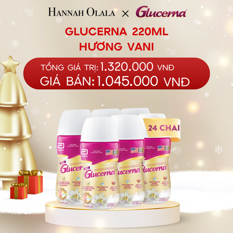  A191_DEAL 4: 1 THÙNG GLUCERNA 24 CHAI 