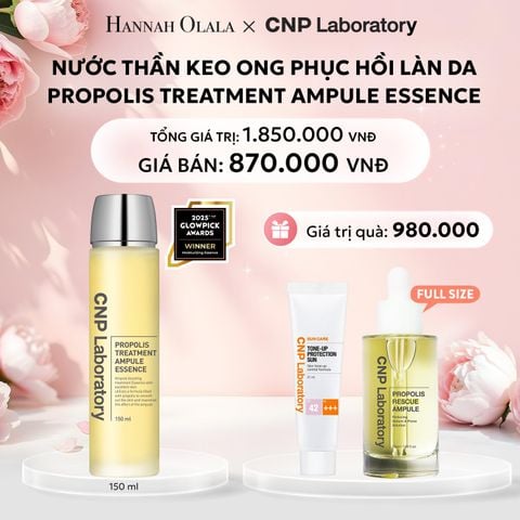  E773_DEAL 40BK: [PRE-ORDER GIAO SAU 06/10] NƯỚC THẦN KEO ONG PHỤC HỒI LÀN DA PROPOLIS TREATMENT AMPULE ESSENCE 150ML 