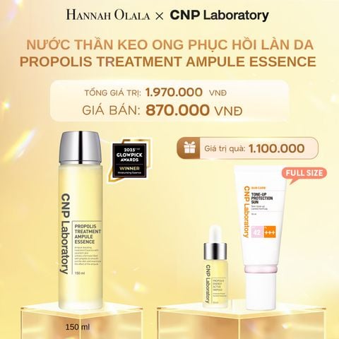  DEAL 52_BK: NƯỚC THẦN KEO ONG PHỤC HỒI LÀN DA PROPOLIS TREATMENT AMPULE ESSENCE 150ML 