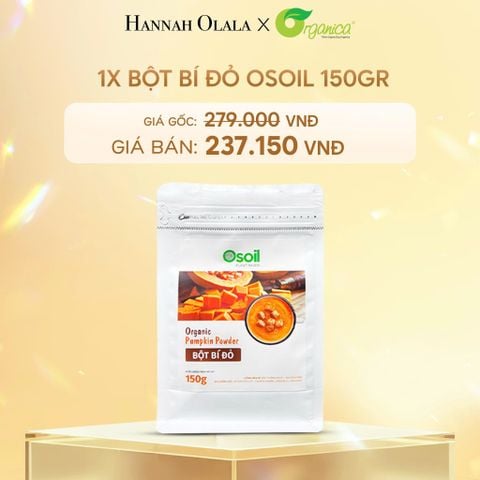  C858_DEAL 4: BỘT BÍ ĐỎ OSOIL 150GR 