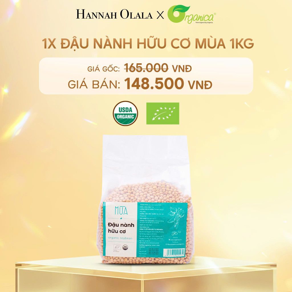  C855_DEAL 2: ĐẬU NÀNH HỮU CƠ MÙA 1KG 