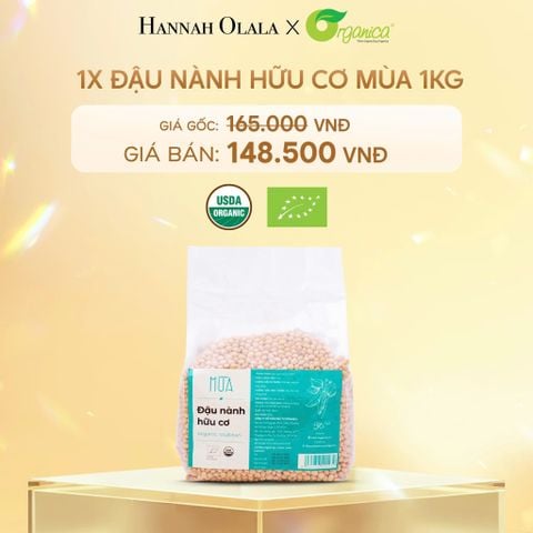  C855_DEAL 2: ĐẬU NÀNH HỮU CƠ MÙA 1KG 