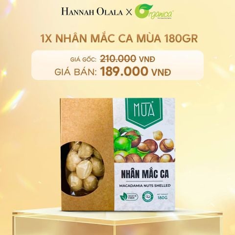  C857_DEAL 3: NHÂN MẮC CA MÙA 180GR 