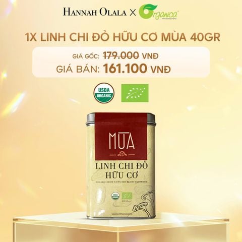  C860_DEAL 6: LINH CHI ĐỎ HỮU CƠ MÙA 40GR 