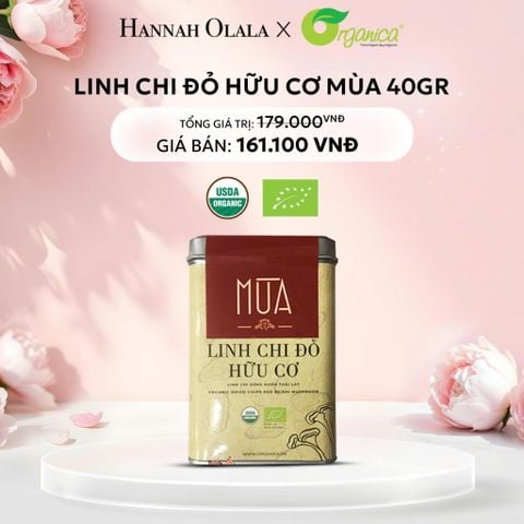  E170: DEAL 7: LINH CHI ĐỎ HỮU CƠ MÙA 40GR 