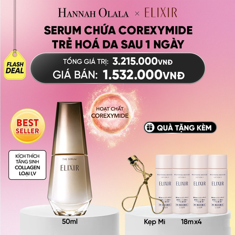  SERUM KÍCH HOẠT TRẺ HÓA LÀN DA ELIXIR THE SERUM AA 50ML - DEAL 2.1 