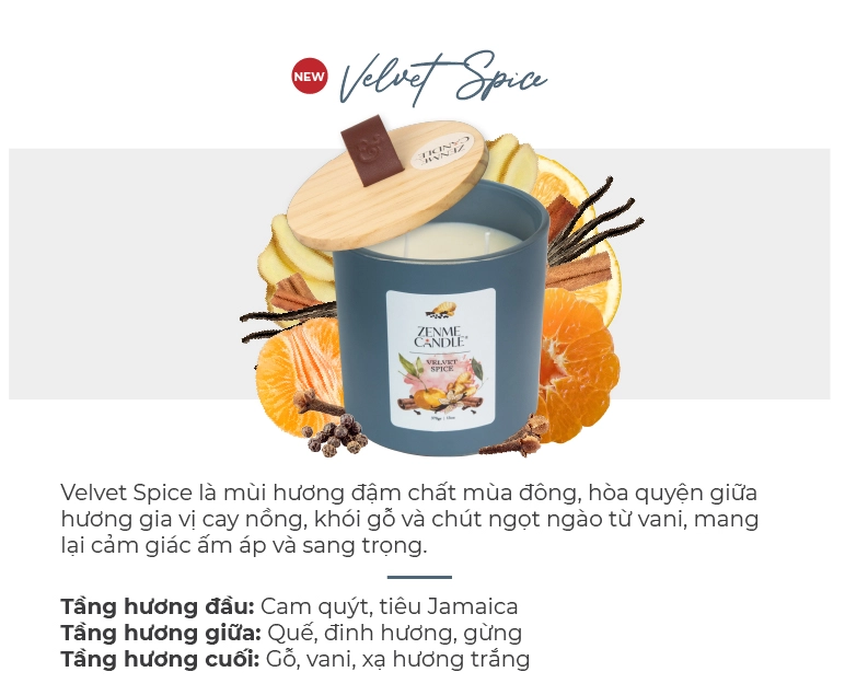  DEAL 9: MUA 2 NẾN LY MÀU ZENME CANDLE 370G 