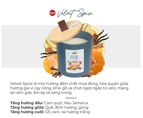  DEAL 7: MUA 2 NẾN LY MÀU ZENME CANDLE 370G 