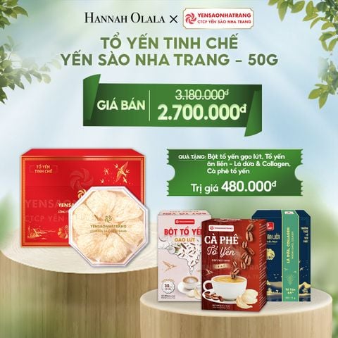  T46_DEAL 07: TỔ YẾN TINH CHẾ YSNT - 50G 