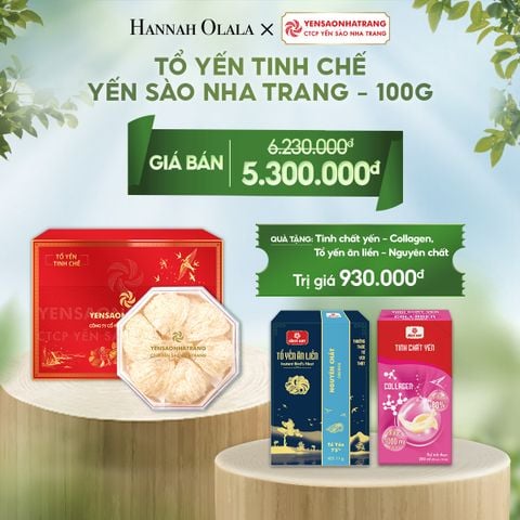  T47_DEAL 08: TỔ YẾN TINH CHẾ YSNT - 100G 