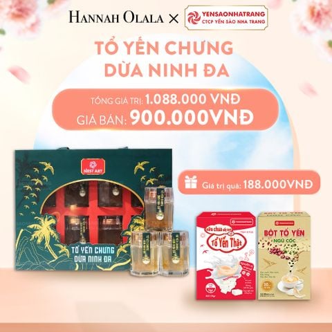  A958_DEAL 04: TỔ YẾN CHƯNG DỪA NINH ĐA 