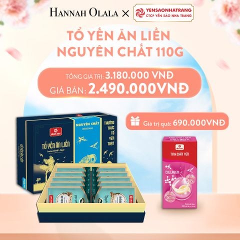  A960_DEAL 06: TỔ YẾN ĂN LIỀN NGUYÊN CHẤT 110G 