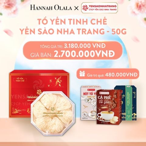  A961_DEAL 07: TỔ YẾN TINH CHẾ YSNT - 50G 