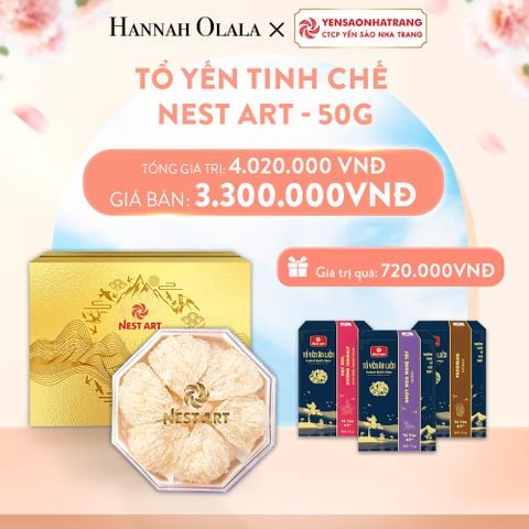  A963_DEAL 09: TỔ YẾN TINH CHẾ NA - 50G 
