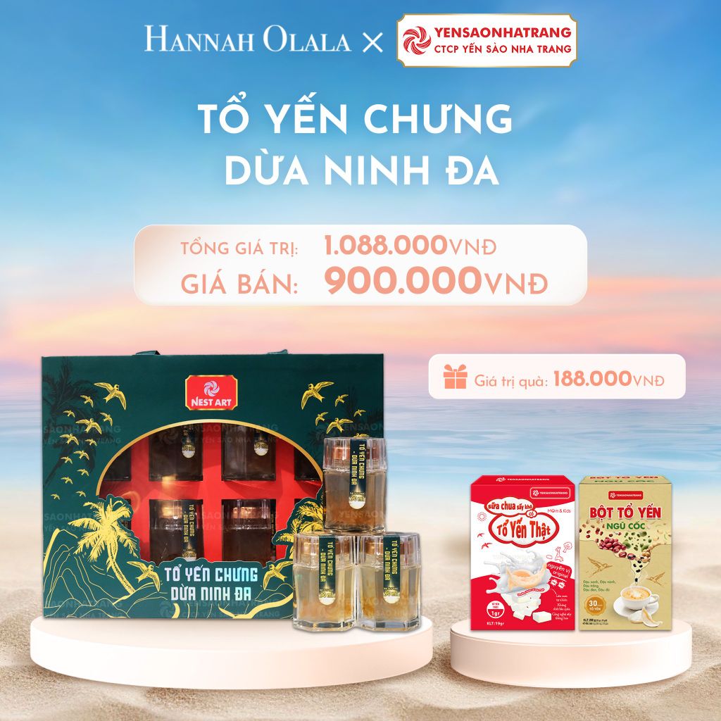  C1083_DEAL 04: TỔ YẾN CHƯNG DỪA NINH ĐA 