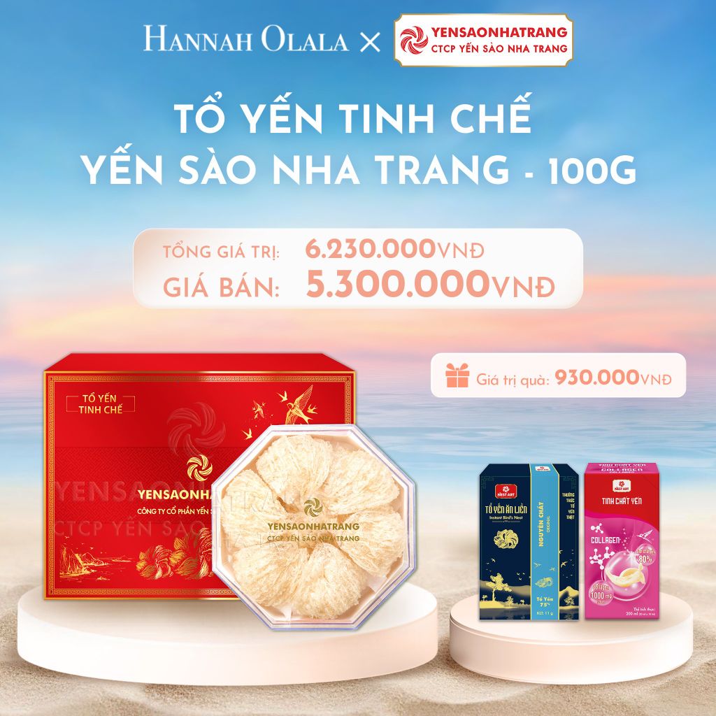  C1087_DEAL 08: TỔ YẾN TINH CHẾ YSNT - 100g 