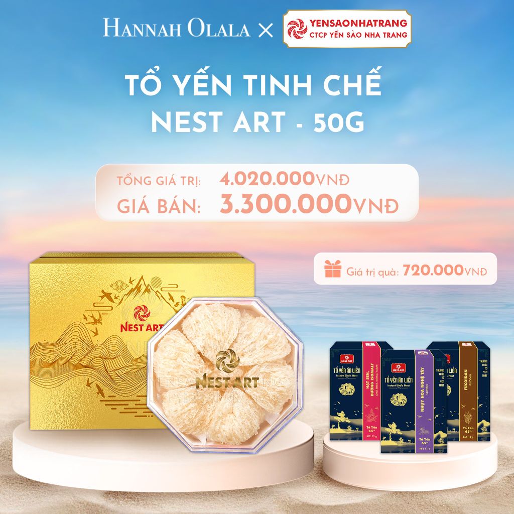  C1088_DEAL 09: TỔ YẾN TINH CHẾ NA - 50g 