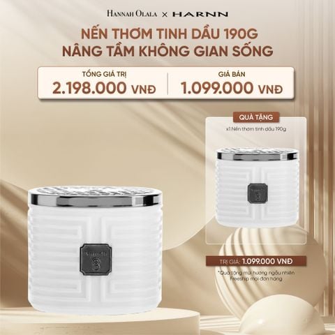  DEAL 20: [MUA 1 TẶNG 1] NẾN THƠM TINH DẦU 190G - NÂNG TẦM KHÔNG GIAN SỐNG 