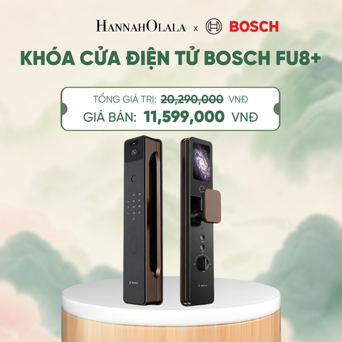  KHÓA CỬA ĐIỆN TỬ BOSCH FU8+ - A1981 