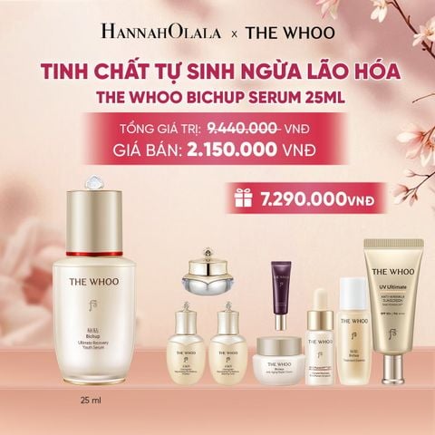  PHIÊN BẢN TRẢI NGHIỆM - BỘ TINH CHẤT TỰ SINH NGỪA LÃO HÓA THẾ HỆ THỨ 4 THE WHOO BICHUP NAD DISCOVERY SET - A159 