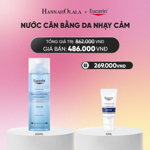  NƯỚC CÂN BẰNG CHO DA NHẠY CẢM EUCERIN DERMATOCLEAN TONER 200ML_A1591 
