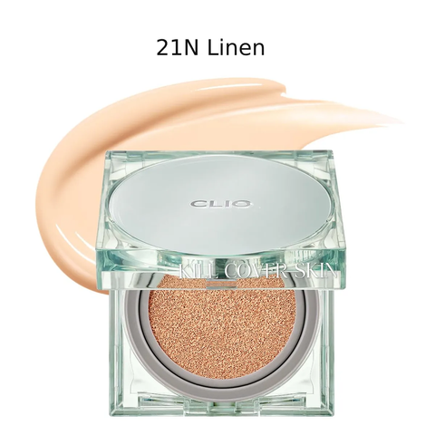  E608_DEAL 5: Phấn Nước Clio Kiềm Dầu, Lâu Trôi 15g (Tặng kèm lõi) 