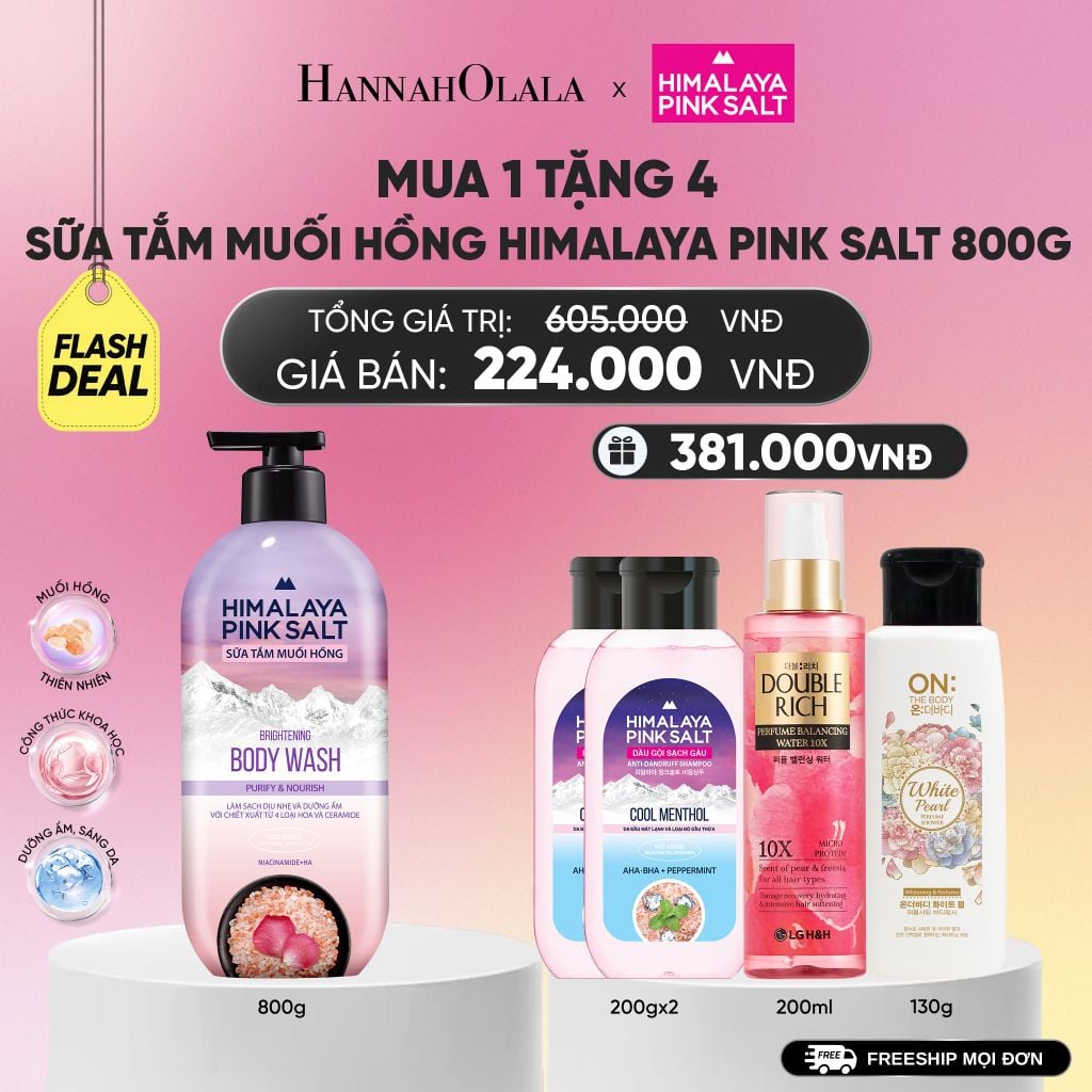  SỮA TẮM MUỐI HỒNG HIMALAYA PINK SALT TƯƠI MÁT VÀ SẢNG KHOÁI 800G_A1430 