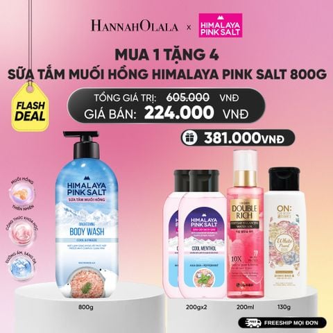  SỮA TẮM MUỐI HỒNG HIMALAYA PINK SALT TƯƠI MÁT VÀ SẢNG KHOÁI 800G_A1430 