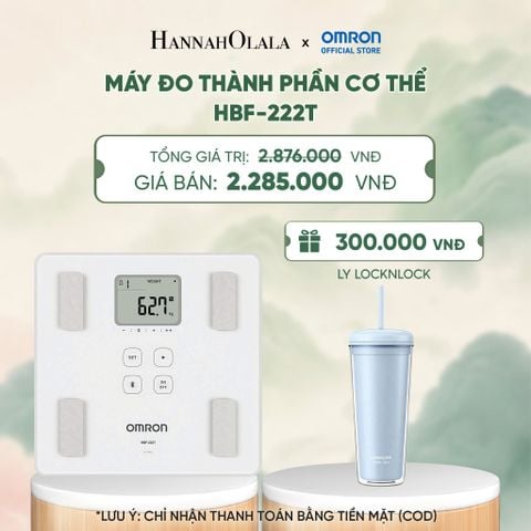  MÁY ĐO THÀNH PHẦN CƠ THỂ OMRON HBF-222T - DEAL 8 - A1033 
