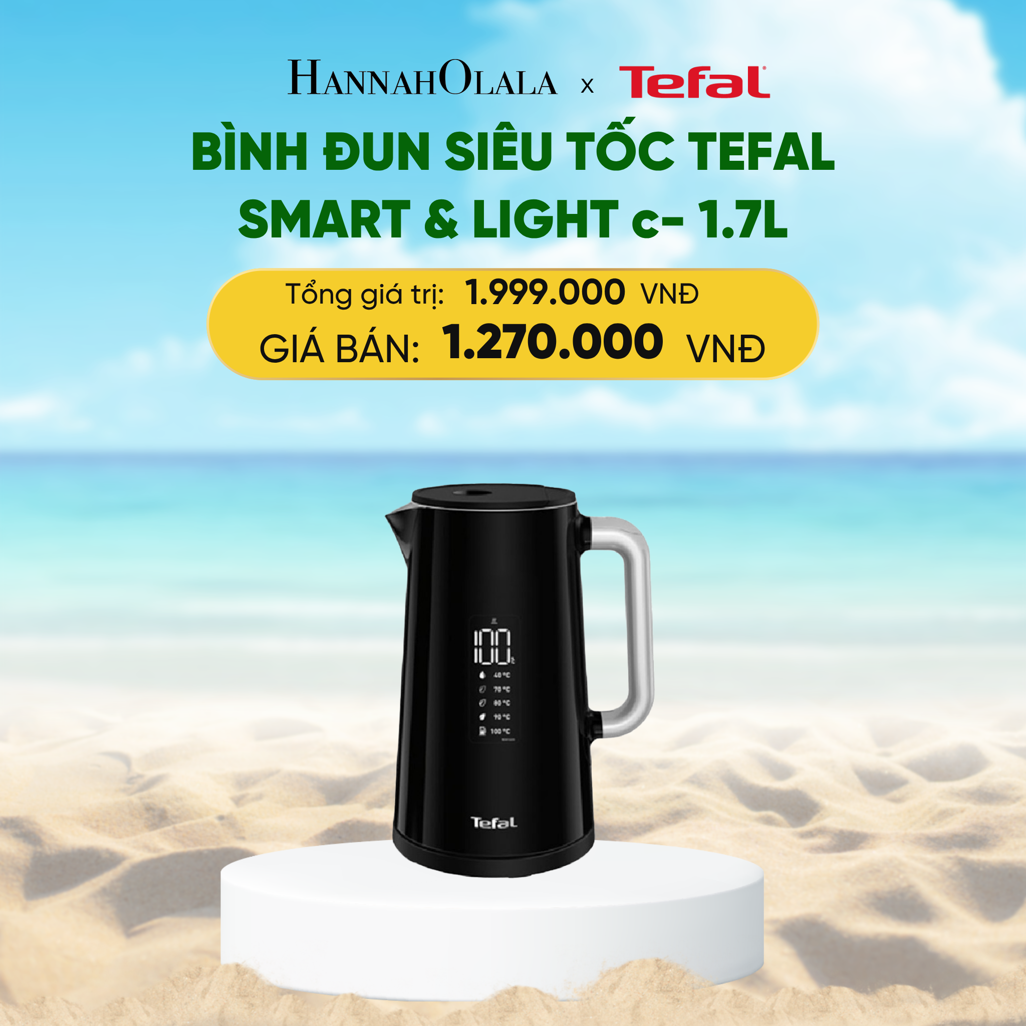 Ấm Siêu Tốc Tefal Ko850810