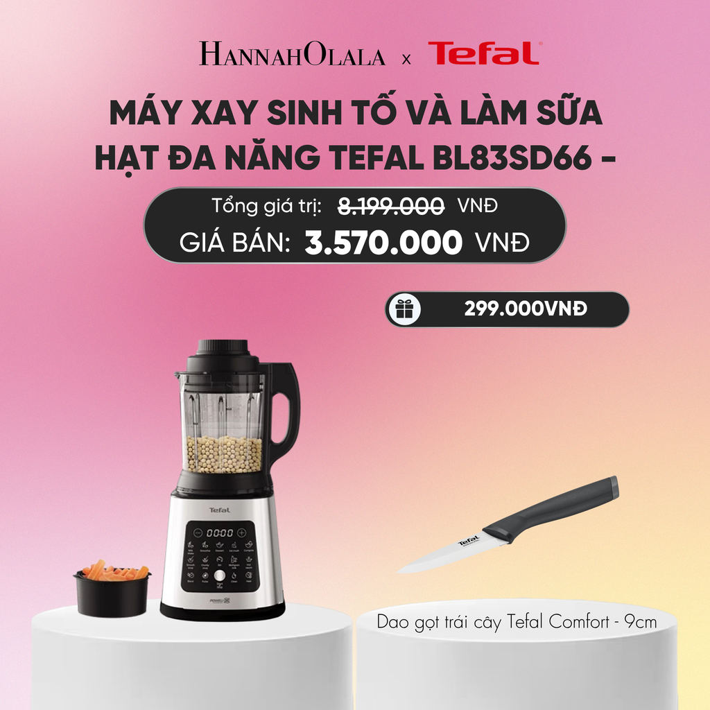  MÁY XAY SINH TỐ VÀ LÀM SỮA HẠT ĐA NĂNG TEFAL BL83SD66 - 1400W_A382 