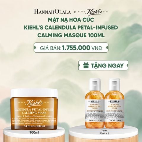  MẶT NẠ HOA CÚC KIEHL'S HỖ TRỢ CẤP ẨM VÀ LÀM DỊU KIEHL'S CALENDULA PETAL-INFUSED CALMING MASK - A139 