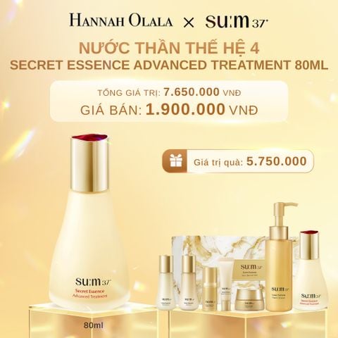  C627_DEAL 23BK: NƯỚC THẦN THẾ HỆ 4 SU:M37º SECRET ESSENCE ADVANCED TREATMENT 80ML 