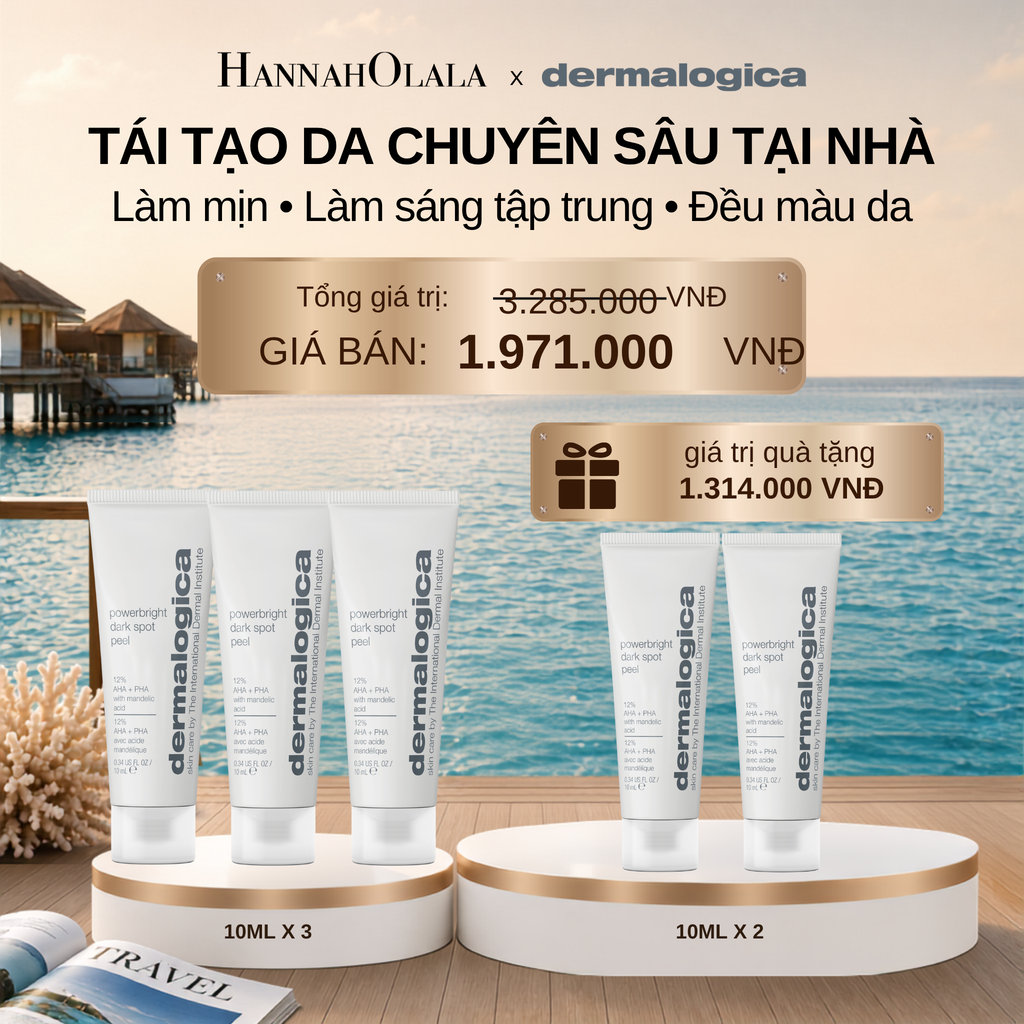  PEEL CẢI THIỆN BỀ MẶT DA LÀM SÁNG RÕ RỆT CÁC ĐỐM NÂU POWERBRIGHT DARK SPOT PEEL 10ML - DEAL 1 