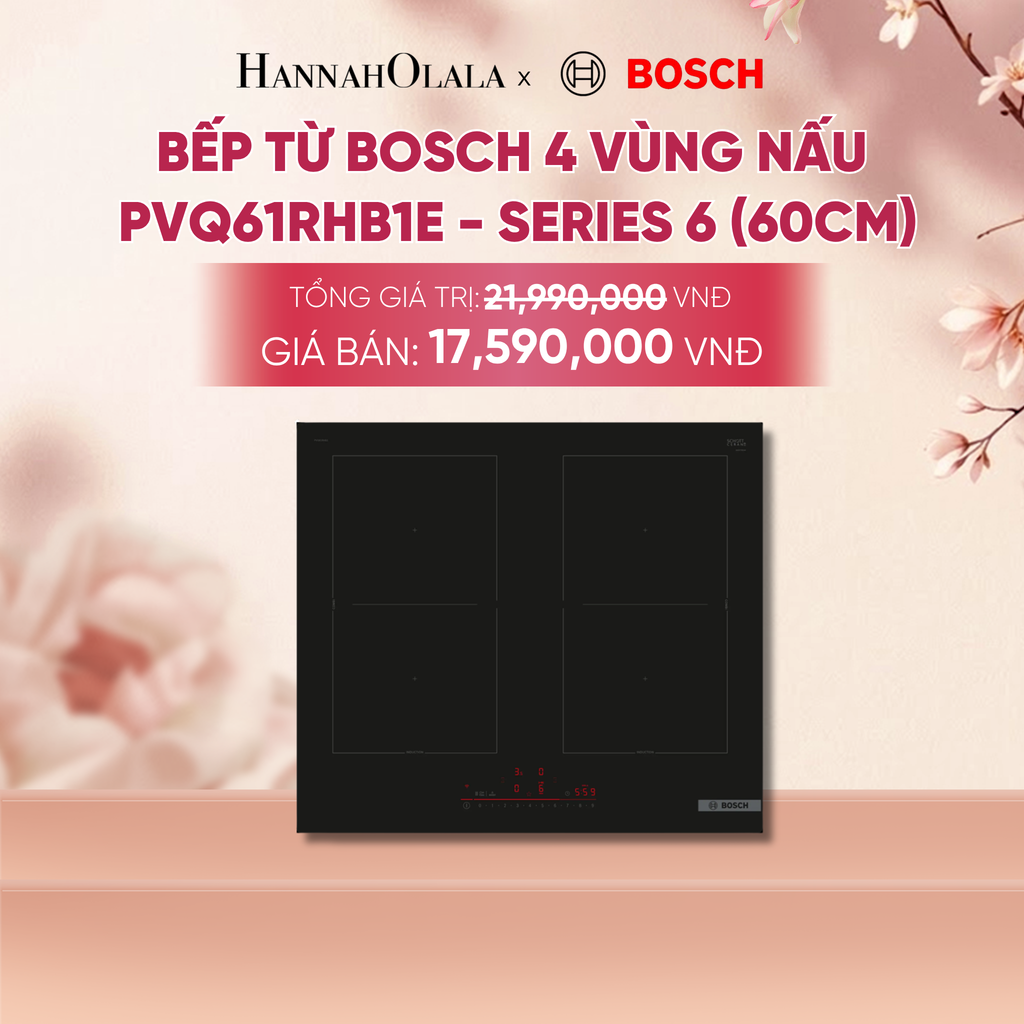  BẾP TỪ BOSCH 4 VÙNG NẤU PVQ61RHB1E - A2265 