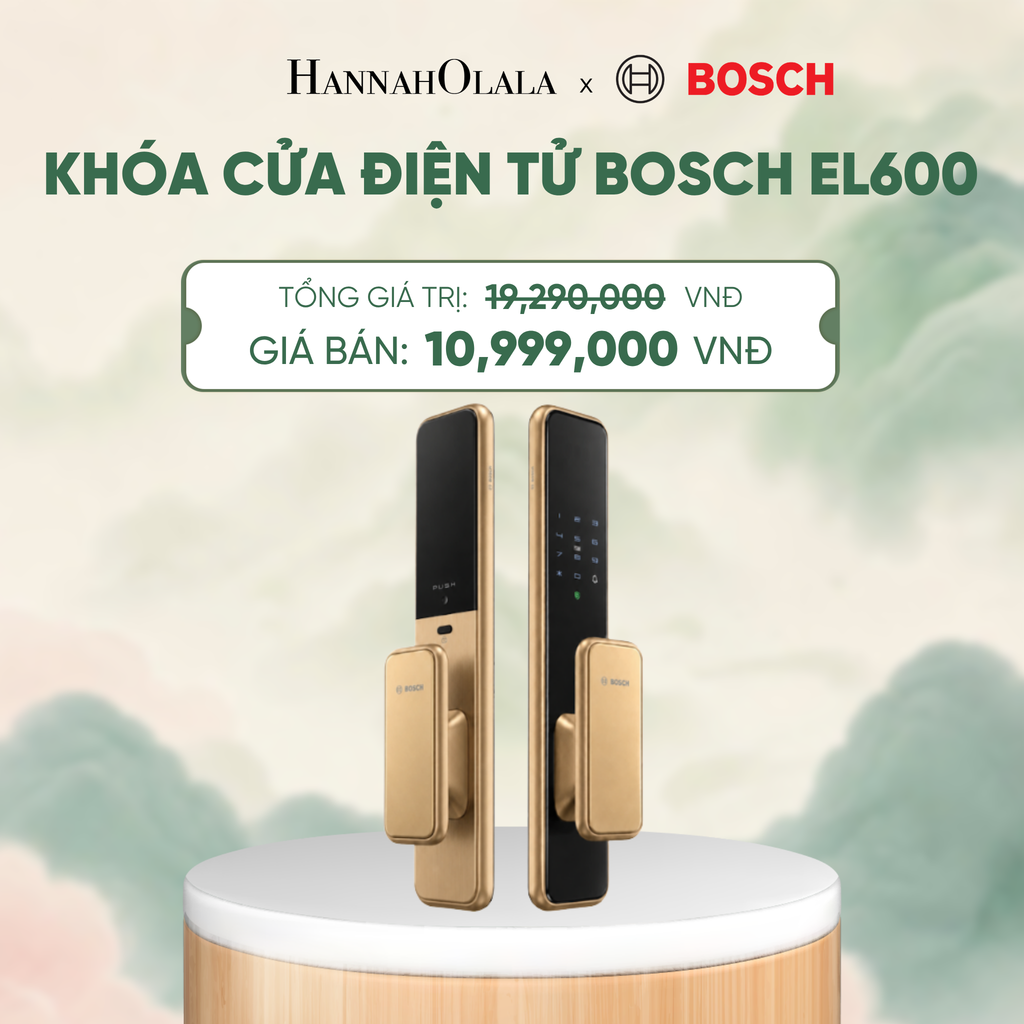  KHÓA CỬA ĐIỆN TỬ BOSCH EL600 - A1983 