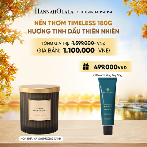  NẾN THƠM TIMELESS 180G HƯƠNG TINH DẦU THIÊN NHIÊN NÂNG TẦM KHÔNG GIAN SỐNG - E192 