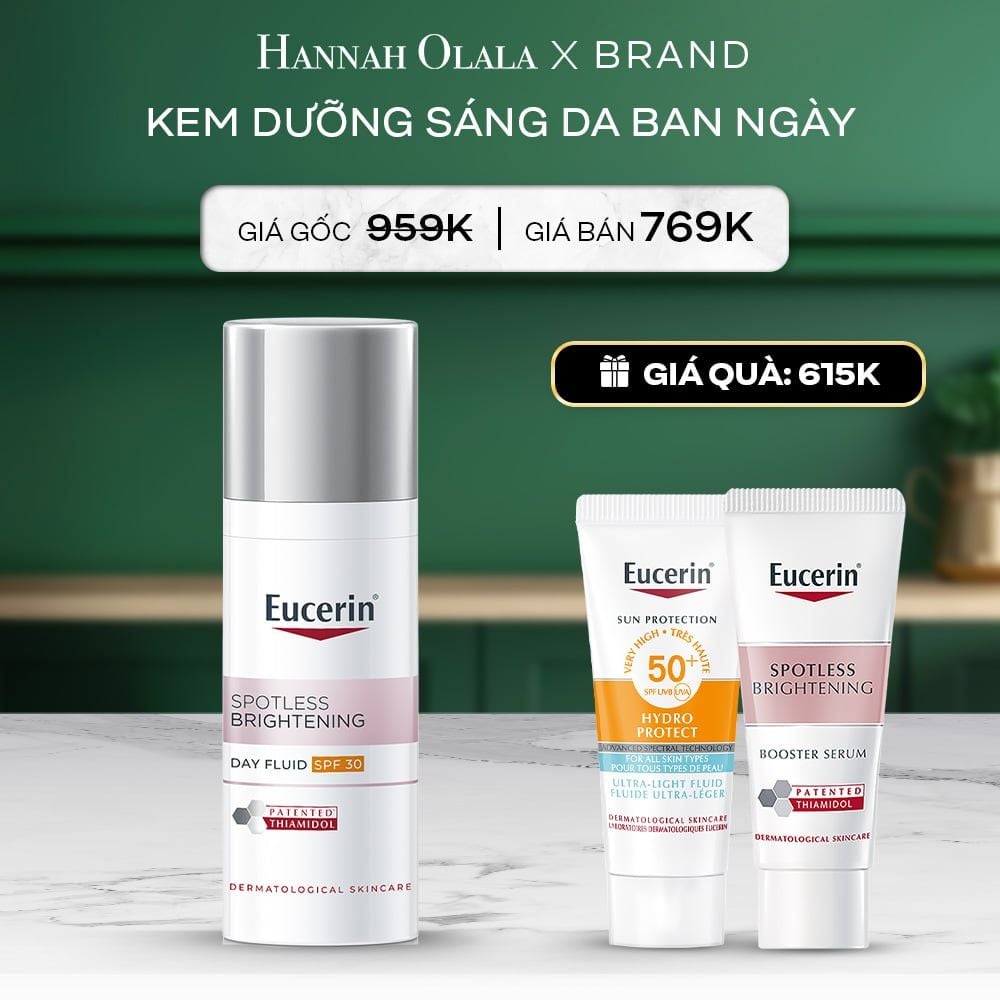  A52_DEAL 03: KEM DƯỠNG NGÀY GIẢM THÂM NÁM & SÁNG DA EUCERIN SPOTLESS BRIGHTENING 50ML 