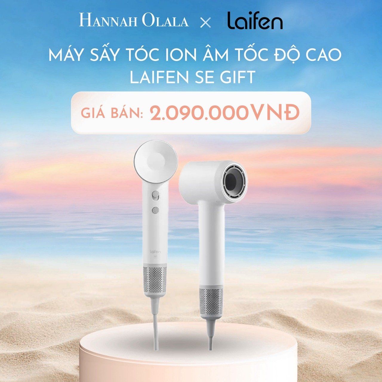  C577_DEAL 2: MÁY SẤY TÓC ION ÂM TỐC ĐỘ CAO LAIFEN SE GIFT 