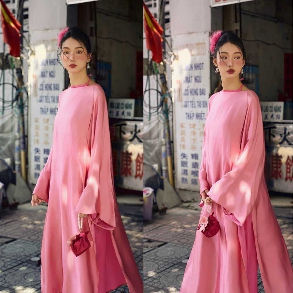  A621_DEAL 3: SET ÁO DÀI 3 MÓN QUỲNH DAO 