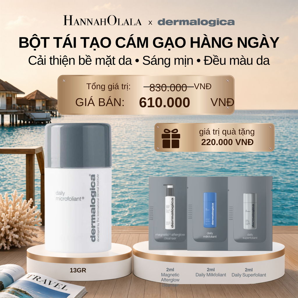  TẨY DA CHẾT SÁNG MỊN – RẠNG RỠ DAILY MICROFOLIANT 13GR - DEAL 4 