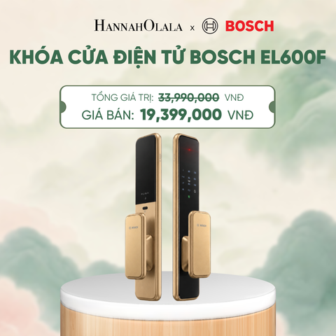  KHÓA CỬA ĐIỆN TỬ BOSCH EL600F - A1986 